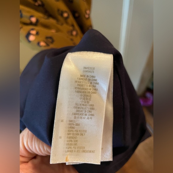 Fossil Mini Olive Green Leopard Print Short Sleeve Dress Size 10. - Picture 8 of 8